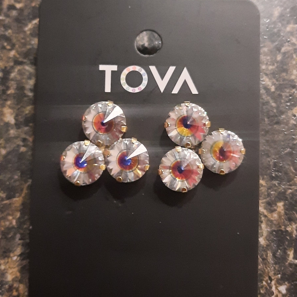 Tova Peacock Earrings